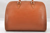 Authentic Louis Vuitton Epi Sorbonne Hand Business Bag Brown M54513 LV 1592I