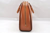 Authentic Louis Vuitton Epi Sorbonne Hand Business Bag Brown M54513 LV 1592I