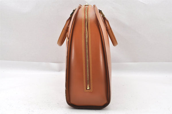 Authentic Louis Vuitton Epi Sorbonne Hand Business Bag Brown M54513 LV 1592I