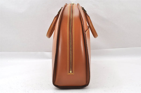 Authentic Louis Vuitton Epi Sorbonne Hand Business Bag Brown M54513 LV 1592I