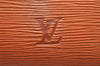 Authentic Louis Vuitton Epi Sorbonne Hand Business Bag Brown M54513 LV 1592I