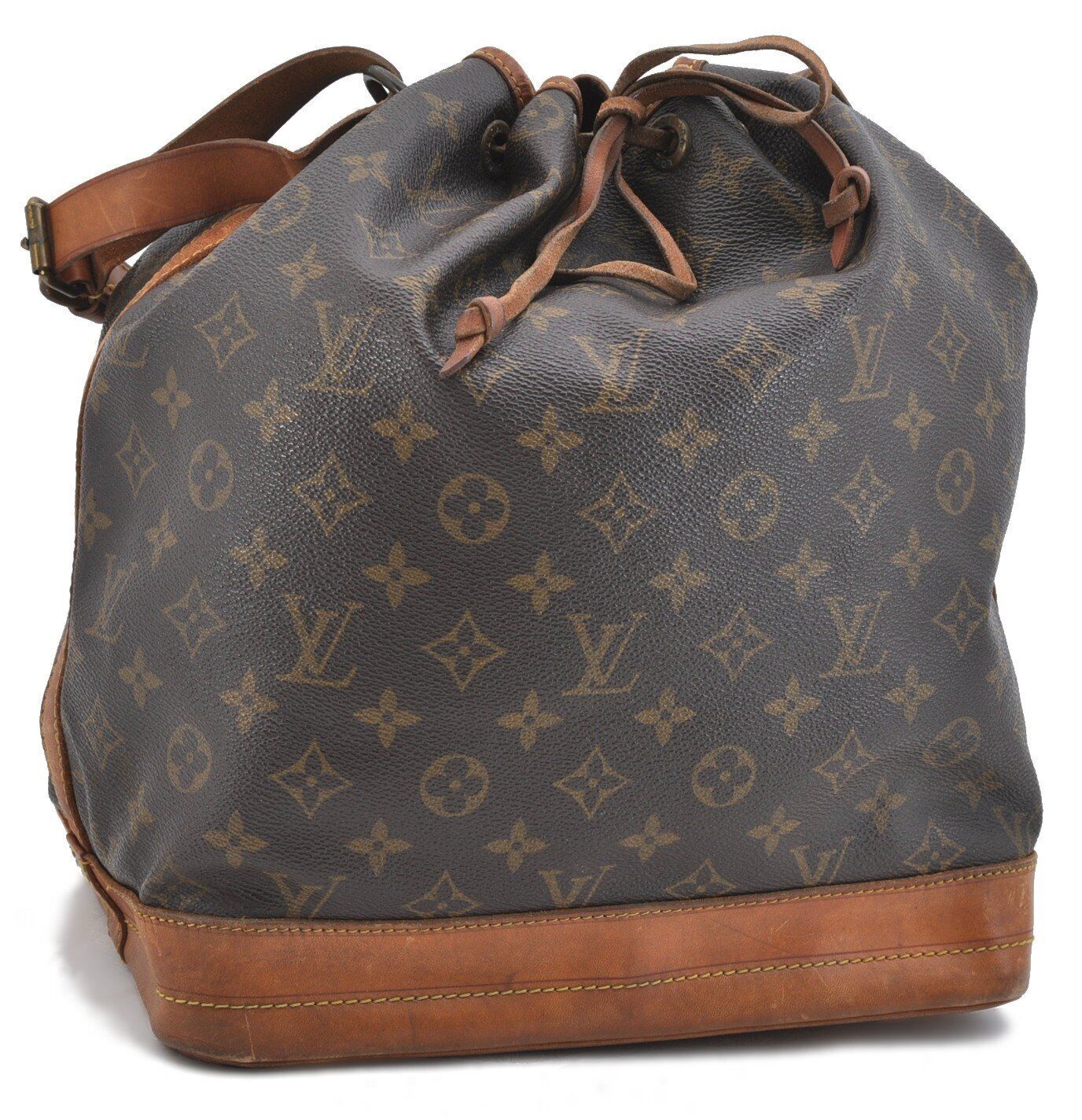 Authentic LOUIS VUITTON Monogram Noe Shoulder Bag M42224 LV 1593B