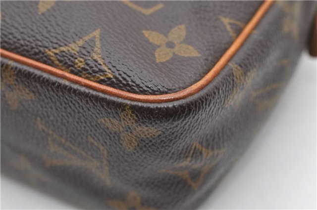 Authentic Louis Vuitton Monogram Compiegne 23 Clutch Hand Bag M51847 LV 1593D