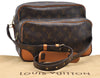 Authentic Louis Vuitton Monogram Nile Shoulder Cross Body Bag M45244 LV 1594D