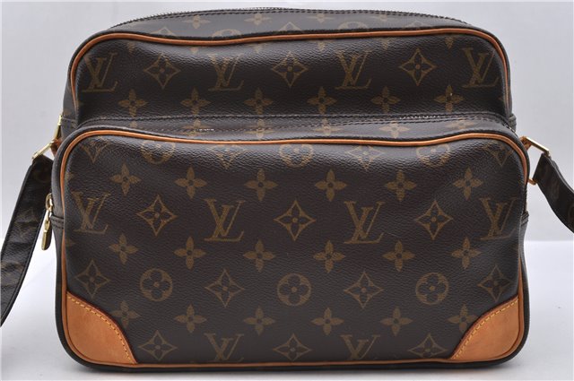 Authentic Louis Vuitton Monogram Nile Shoulder Cross Body Bag M45244 LV 1594D