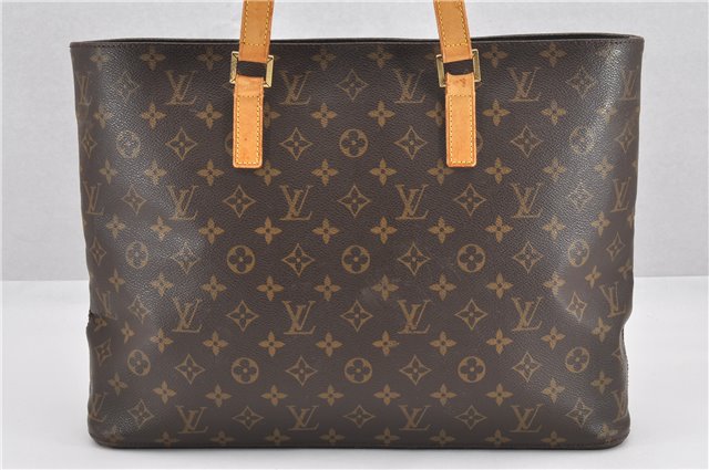 Authentic Louis Vuitton Monogram Luco Shoulder Tote Bag M51155 LV Junk 1594G