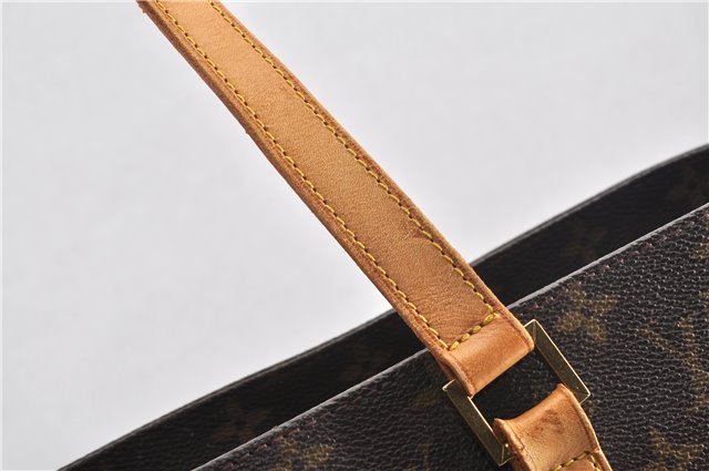 Authentic Louis Vuitton Monogram Luco Shoulder Tote Bag M51155 LV Junk 1594G