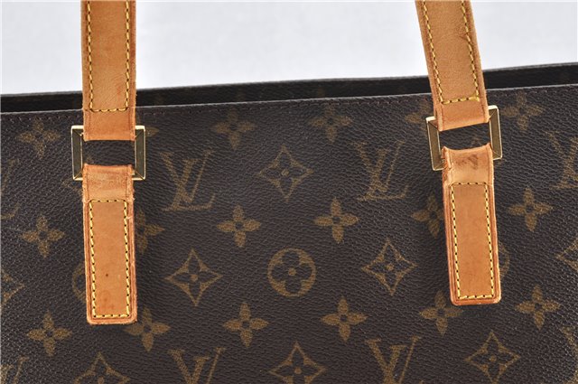 Authentic Louis Vuitton Monogram Luco Shoulder Tote Bag M51155 LV Junk 1594G