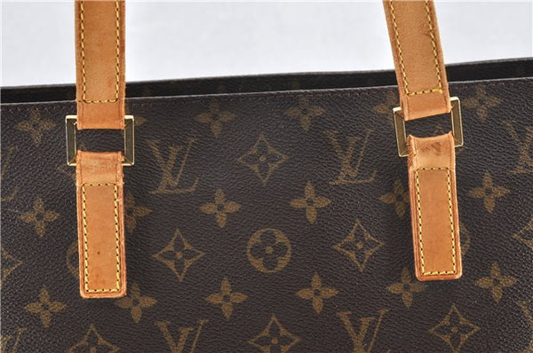 Authentic Louis Vuitton Monogram Luco Shoulder Tote Bag M51155 LV Junk 1594G