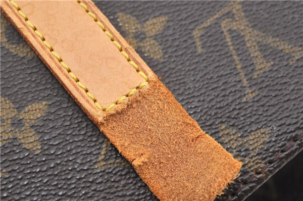 Authentic Louis Vuitton Monogram Luco Shoulder Tote Bag M51155 LV Junk 1594G