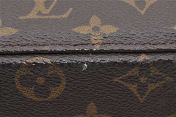 Authentic Louis Vuitton Monogram Luco Shoulder Tote Bag M51155 LV Junk 1594G