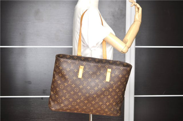 Authentic Louis Vuitton Monogram Luco Shoulder Tote Bag M51155 LV Junk 1594G