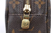 Auth Louis Vuitton Monogram Trousse Toilette 23 Clutch Hand Bag M47524 LV 1595D