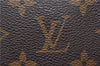 Auth Louis Vuitton Monogram Trousse Toilette 23 Clutch Hand Bag M47524 LV 1595D