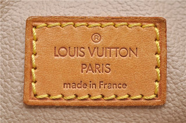 Auth Louis Vuitton Monogram Trousse Toilette 23 Clutch Hand Bag M47524 LV 1595D