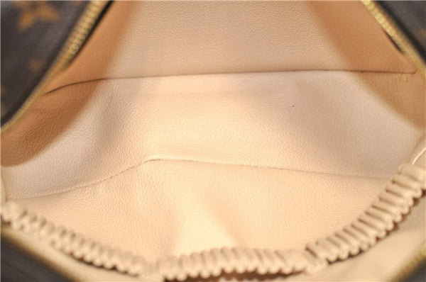 Auth Louis Vuitton Monogram Trousse Toilette 23 Clutch Hand Bag M47524 LV 1595D