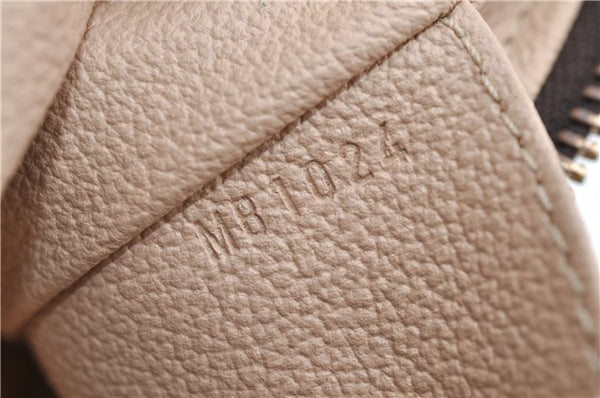 Auth Louis Vuitton Monogram Trousse Toilette 23 Clutch Hand Bag M47524 LV 1595D