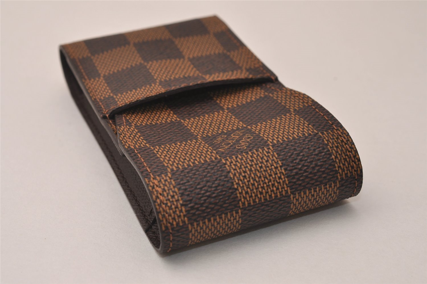 Authentic Louis Vuitton Damier Etui Cigarette Case N63024 LV 1595I