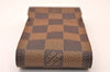 Authentic Louis Vuitton Damier Etui Cigarette Case N63024 LV 1595I