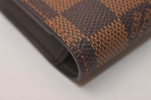Authentic Louis Vuitton Damier Etui Cigarette Case N63024 LV 1595I