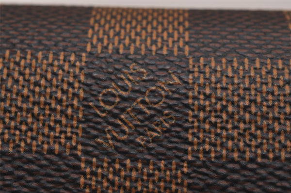 Authentic Louis Vuitton Damier Etui Cigarette Case N63024 LV 1595I