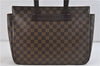 Authentic Louis Vuitton Damier Parioli PM Shoulder Tote Bag N51123 LV 1596D