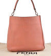 Authentic FENDI Selleria Shoulder Hand Bag Leather Pink 1598D