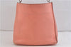 Authentic FENDI Selleria Shoulder Hand Bag Leather Pink 1598D