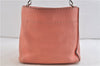 Authentic FENDI Selleria Shoulder Hand Bag Leather Pink 1598D