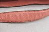 Authentic FENDI Selleria Shoulder Hand Bag Leather Pink 1598D