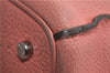 Authentic FENDI Selleria Shoulder Hand Bag Leather Pink 1598D
