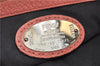 Authentic FENDI Selleria Shoulder Hand Bag Leather Pink 1598D