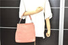 Authentic FENDI Selleria Shoulder Hand Bag Leather Pink 1598D