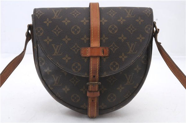 Auth Louis Vuitton Monogram Chantilly GM Shoulder Cross Body Bag M51232 LV 1599D