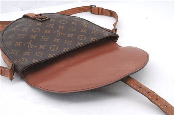 Auth Louis Vuitton Monogram Chantilly GM Shoulder Cross Body Bag M51232 LV 1599D