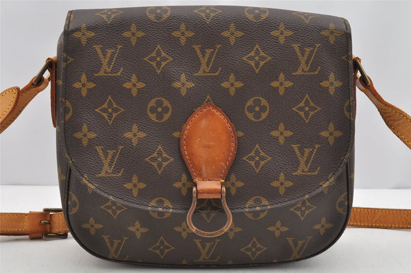 Authentic Louis Vuitton Monogram Saint Cloud GM M51242 Shoulder Cross Bag 1599I