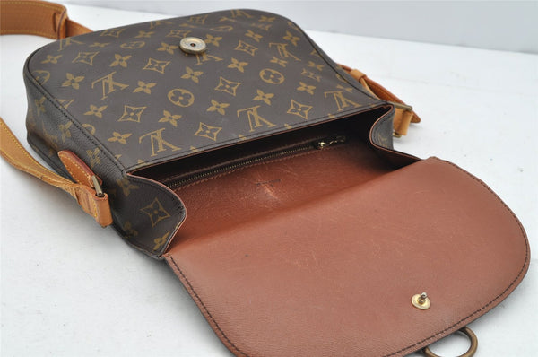 Authentic Louis Vuitton Monogram Saint Cloud GM M51242 Shoulder Cross Bag 1599I