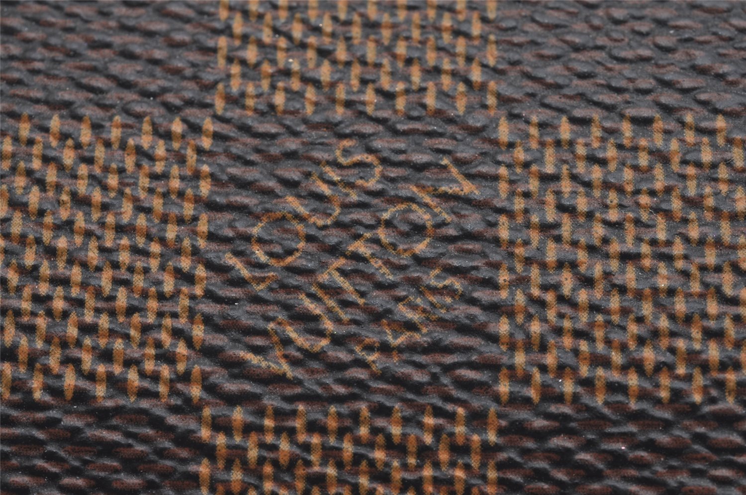 Authentic Louis Vuitton Damier Cufflinks Accessory Case Pouch M64681 LV 1600I