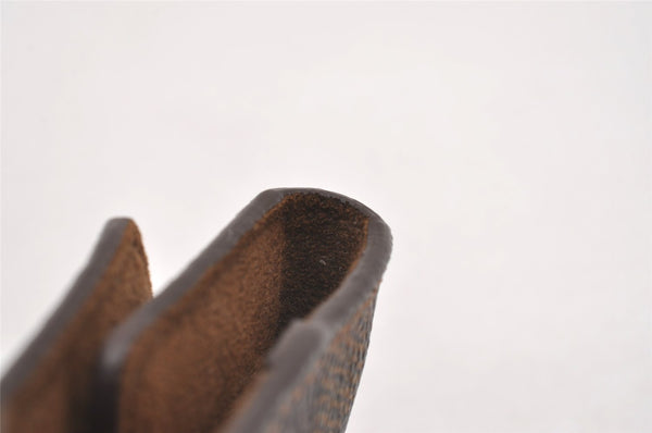 Authentic Louis Vuitton Damier Cufflinks Accessory Case Pouch M64681 LV 1600I