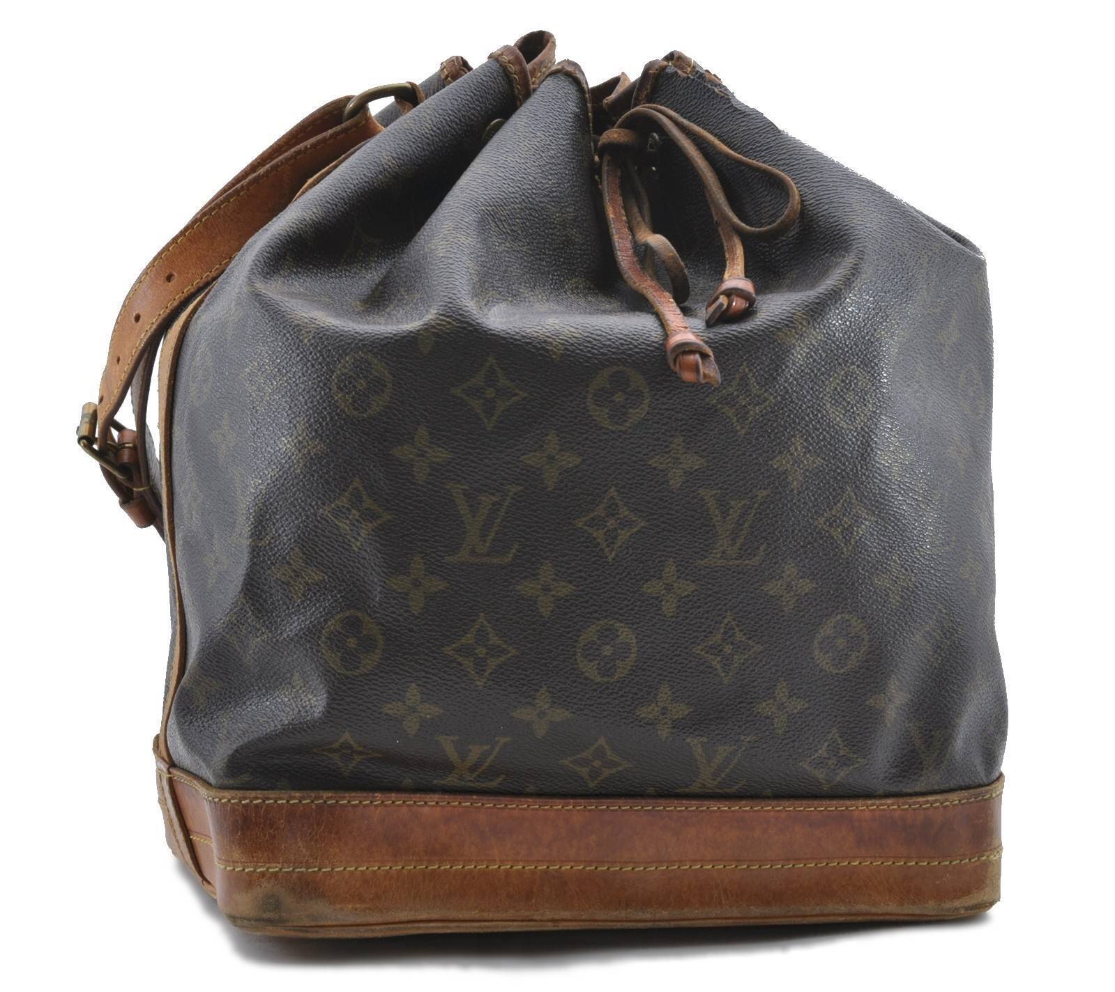 Authentic LOUIS VUITTON Monogram Noe Shoulder Bag M42224 LV 1601C