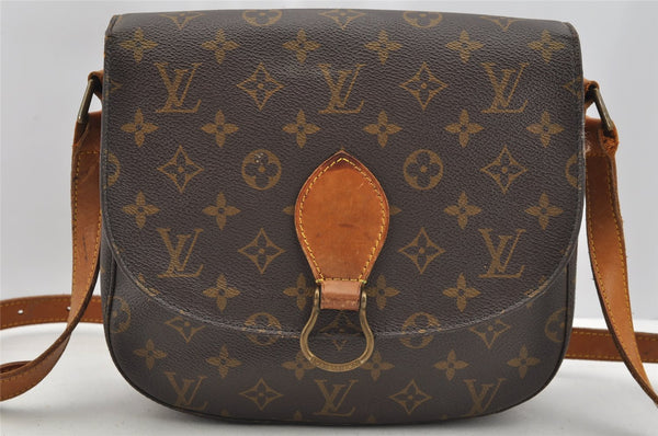 Authentic Louis Vuitton Monogram Saint Cloud GM M51242 Shoulder Cross Bag 1601I