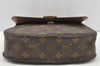 Authentic Louis Vuitton Monogram Saint Cloud GM M51242 Shoulder Cross Bag 1601I