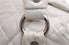 Authentic CHANEL Lady Braide Calf Skin Matelasse Chain Hand Bag White 1602D