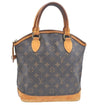 Authentic Louis Vuitton Monogram Lockit Hand Tote Bag Purse M40102 LV 1602H