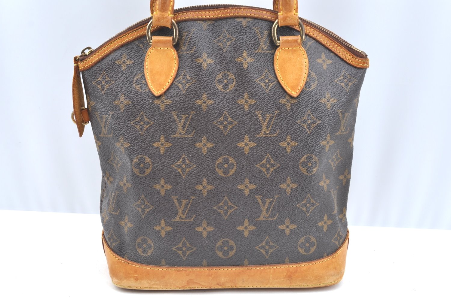 Authentic Louis Vuitton Monogram Lockit Hand Tote Bag Purse M40102 LV 1602H
