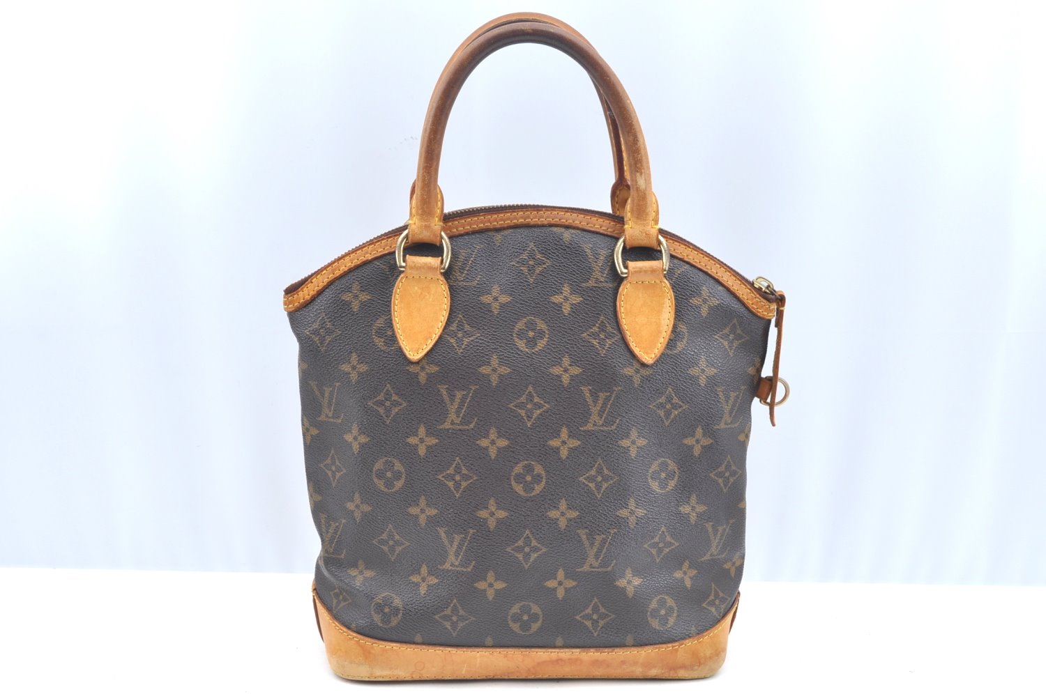 Authentic Louis Vuitton Monogram Lockit Hand Tote Bag Purse M40102 LV 1602H