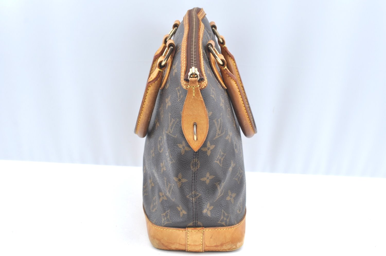 Authentic Louis Vuitton Monogram Lockit Hand Tote Bag Purse M40102 LV 1602H