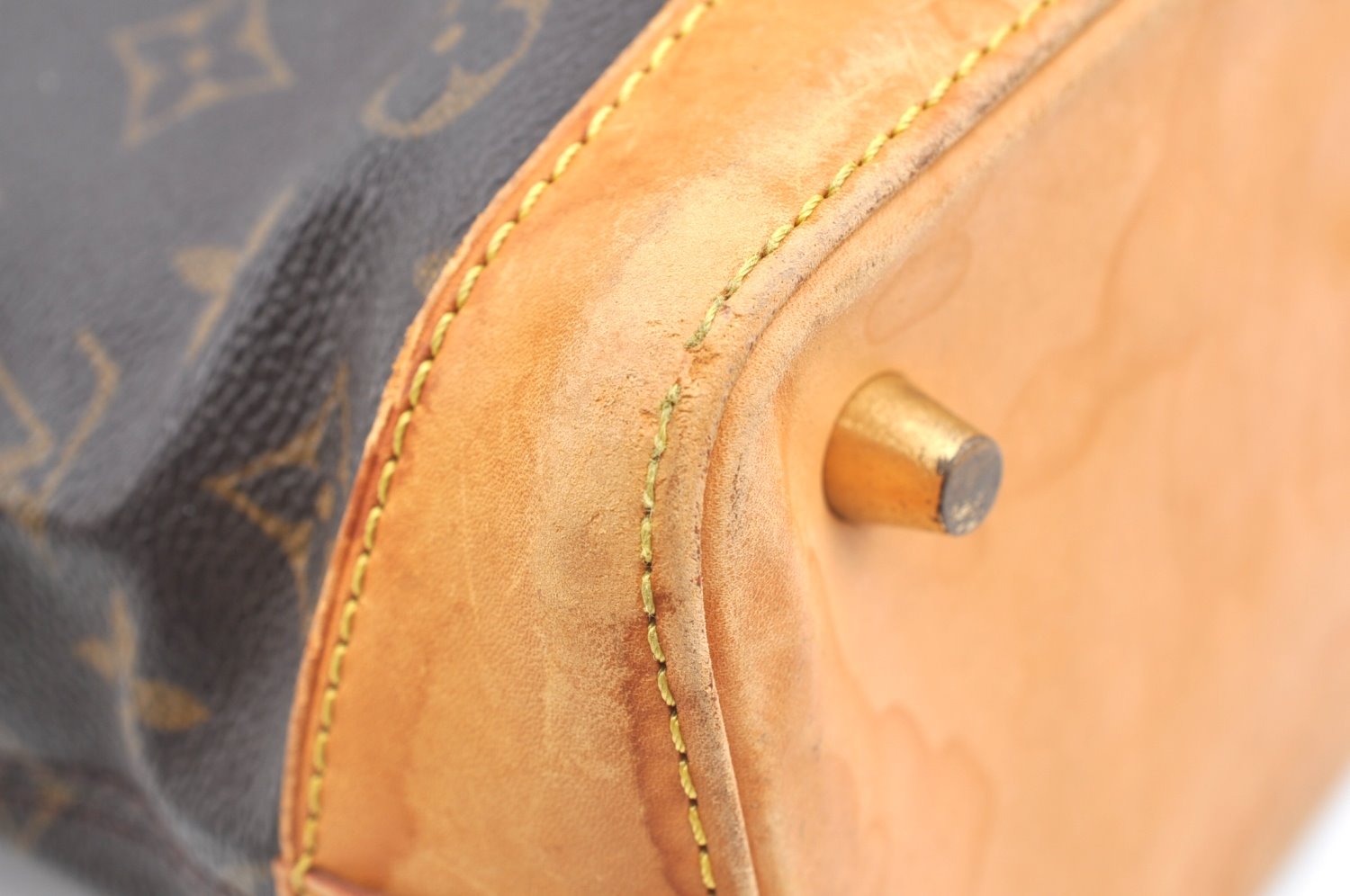 Authentic Louis Vuitton Monogram Lockit Hand Tote Bag Purse M40102 LV 1602H