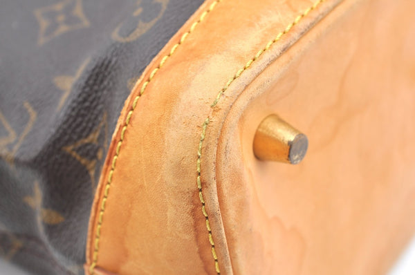 Authentic Louis Vuitton Monogram Lockit Hand Tote Bag Purse M40102 LV 1602H