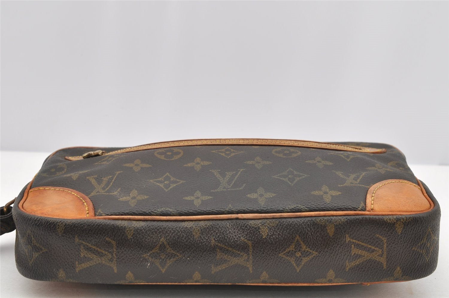 Authentic Louis Vuitton Monogram Marly Dragonne GM M51825 Clutch Hand Bag 1602I